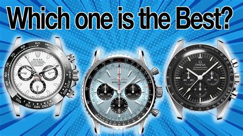 breitling vs rolex vs omega